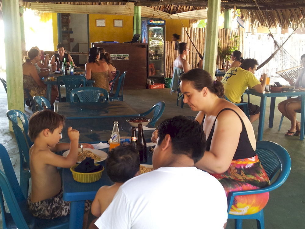 Eco-Hotel Playa Quilombo Las Lisas Exterior foto